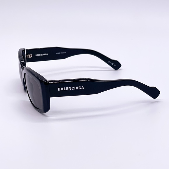 NEW BALENCIAGA BB0072S 001 BLACK UNISEX SUNGLASSES BALENCIAGA - Picture 6 of 12